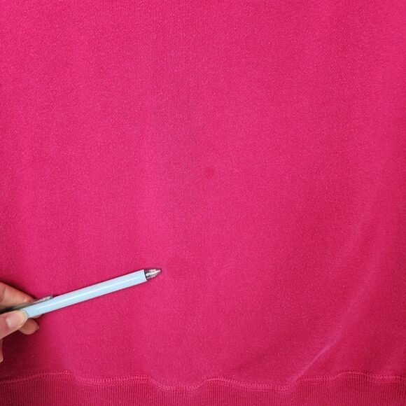 Vtg 90s Tweety Bird‎ Sweater Womens L Embroidered Looney Tunes Warner Bros Pink - Picture 4 of 10